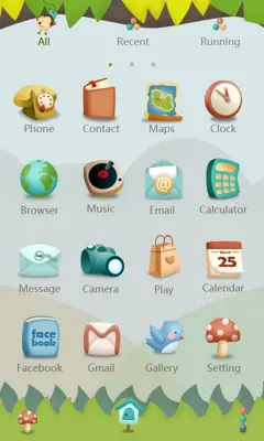 Zoo GOLauncher EX Theme android App screenshot 1